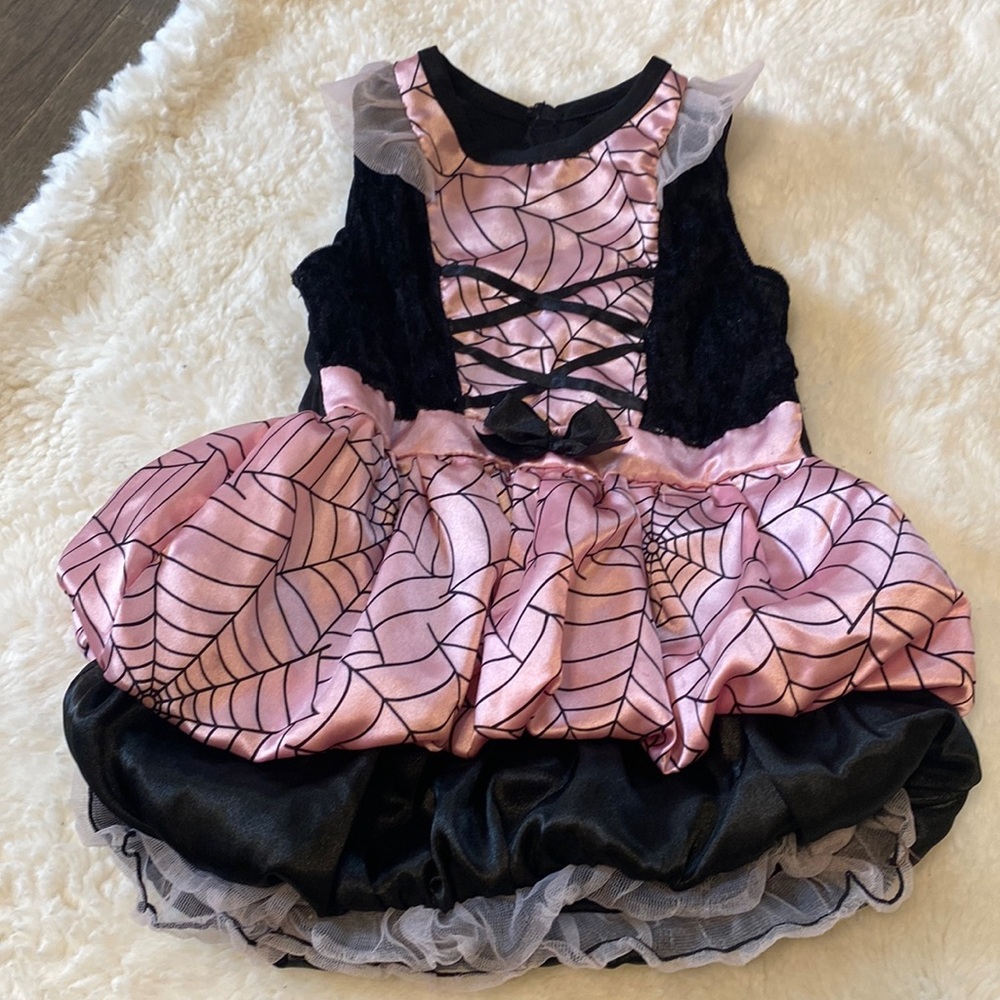 Halloween costume girl spider
